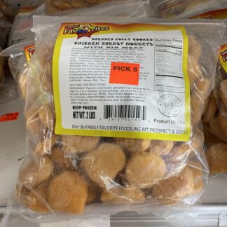 Breaded Fully Cooked Chicken Breast Nuggets
