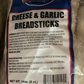 Cheese and Garlic Breadsticks