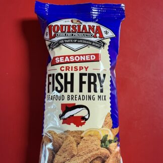 Louisiana Fish Fry Products Seasoned Crispy Fish Fry Breading Mix