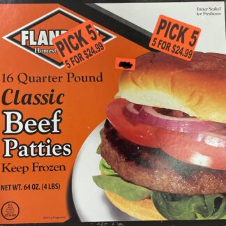 Flanders Classic Beef Patties