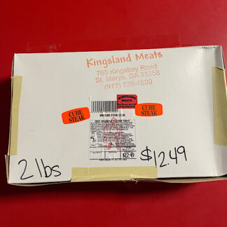 Boxed Frozen Cubed Steaks