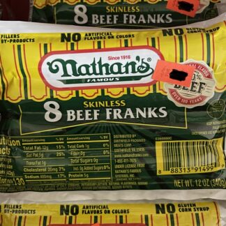 Nathans Beef Franks
