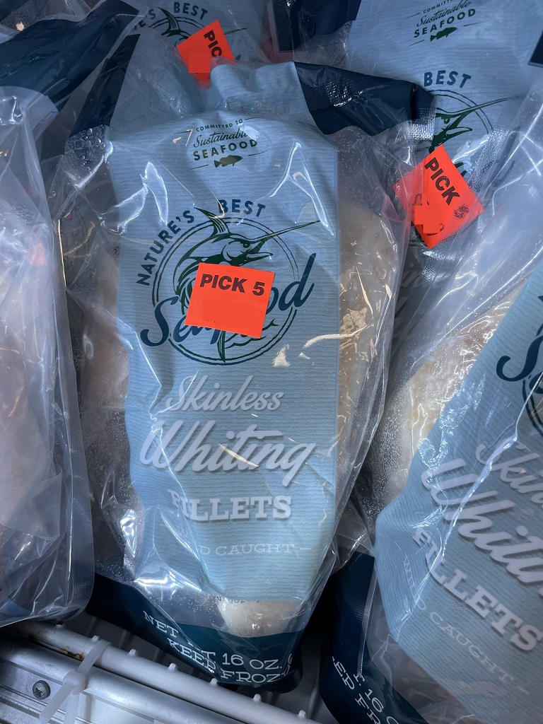 Whiting Fillets (skinless, 16 oz.) - Kingsland Meats Whiting Fillets (skinless, 16 oz.) - Kingsland Meats