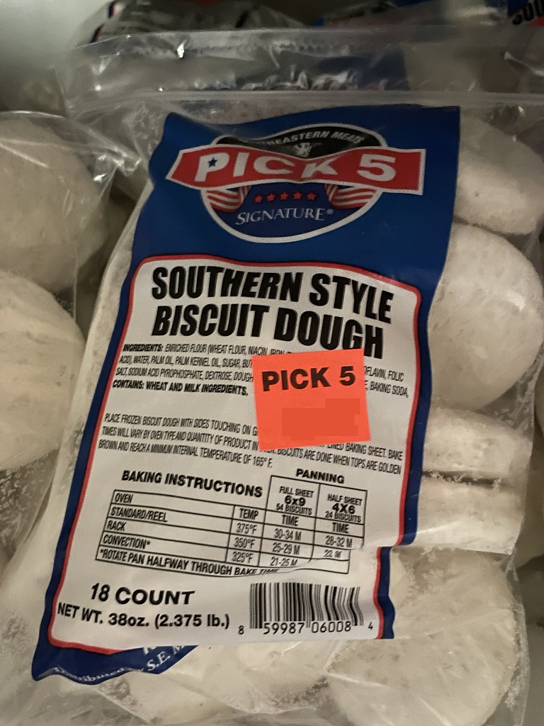 Southern Style Biscuit Dough (18 cnt) - Kingsland Meats