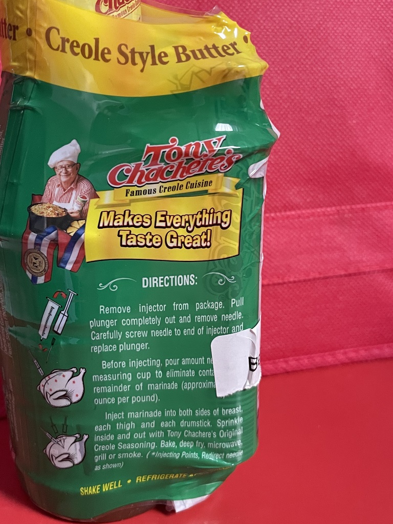 Tony Chachere's Injectables Creole Style Butter - Kingsland Meats