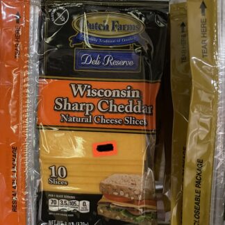 Wisconsin Sharp Cheddar Slices