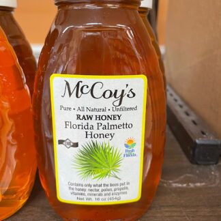 McCoy’s Raw Honey - Florida Palmetto