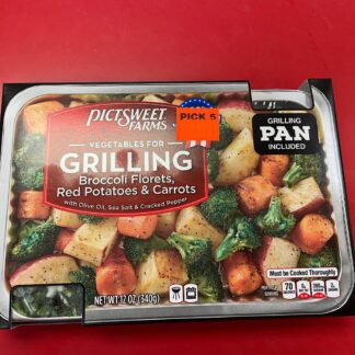 Grilling Vegetables - Broccoli Florets, Red Potatoes & Carrots