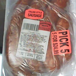 Italian Style Sausage