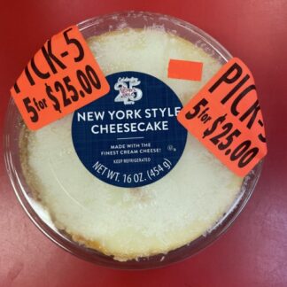 New York Style Cheesecake (16 oz.)