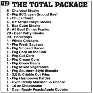 Freezer Special #12 - The Total Package