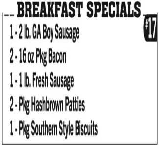 Freezer Special #17 - Breakfast Special