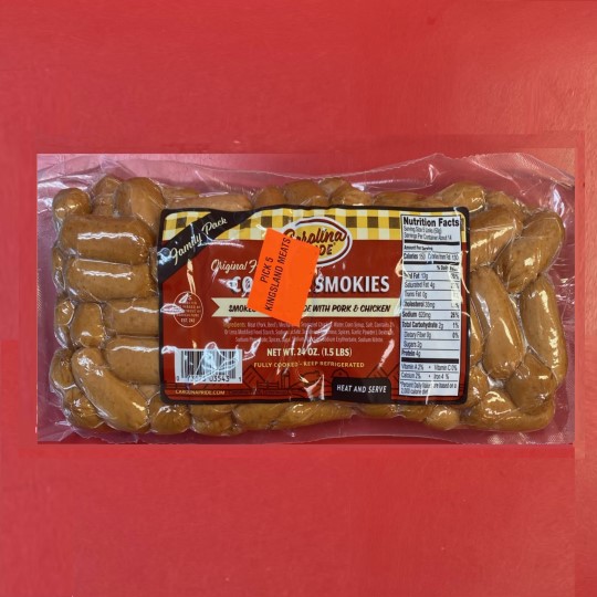 Carolina Pride Cooked Smokies - Kingsland Meats